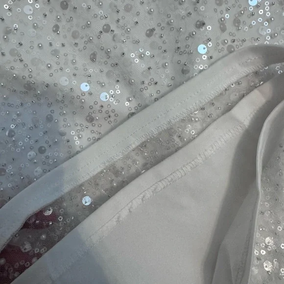 Lulu's White One Shoulder Dress - Picture 8 of 12